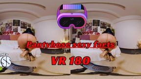 180 VR Pantyhose sexy farts