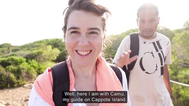 She didn’t know what the guide was going to do to her.