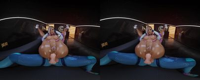 Futa Antonia X Piper Pace - Full Nelson Anal Railing - Fortnite VR Porn