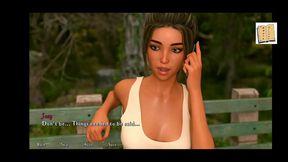 Brunette With Big Tits And Ass Dominates In 3D Hentai Erotic Story Game