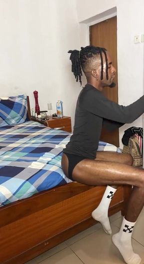 Straight Hommie Whose a Basketball We Linked up for a Dick Massage