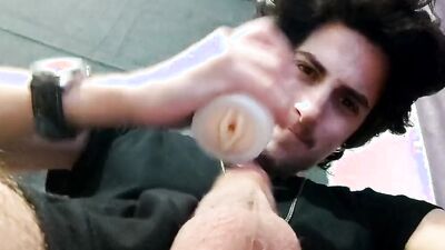 Hot Dick - Cum + Artificial Pussy