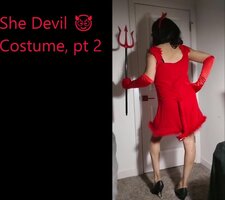 Sultry She Devil Transformation with CD Veronica