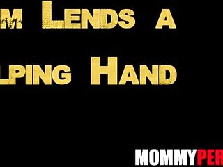 Plump Step Mamma Caught Step Son Masturbating