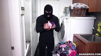 Busty MILF Sara Jay Seduces Burglar Peter Green in Steamy Encounter - Bangbros