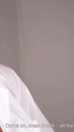 Shock therapy from a muscle Stepdaddy to a young twink