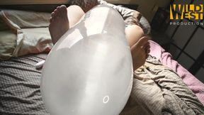 I Catch My Dildo with a Condom and Use It as a Balloon.
