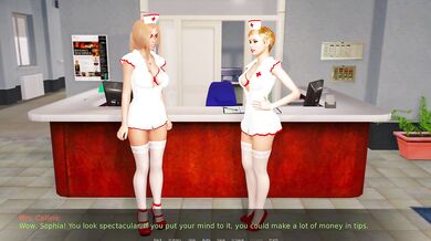Naughty Nurse Gets Pounded Hard in Real Wet Scenes