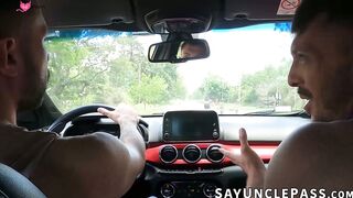 El Aleman offers Luke Ryder a ride and fucks his brains out as payment