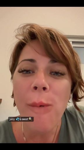 It Feels so Good ​ in My Mouth. Yummy ​