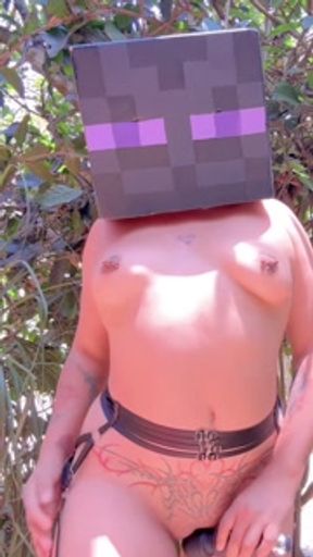 Minecraft sexo al aire libre Hentai /Ginnix cosplay
