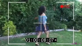 Calm and Romantic Outdoor Bonding Between a Delightful Pale Girl and Her Dedicated BBC Paramour