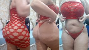 dance sensual vestido vermelho