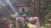 Jacking off in the sun. Watch me cum in the sun