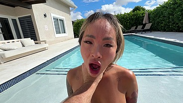 Fun-Sized Linda Lan Is Hungry For JMac's Big Dick