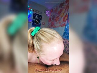 Throat Goblin Ep - 82 Jock Sucking Cum Thirsty Wife Deep Blowjob Throatpie