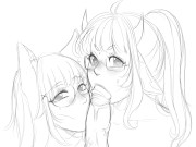 Tu y dos Vtubers amantes del Hentai - ASMR Roleplay Español💦