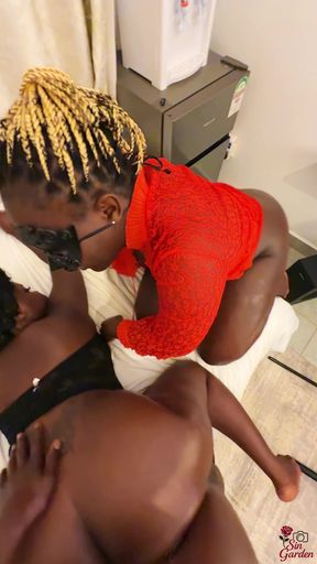 Two Big Ebony Booty