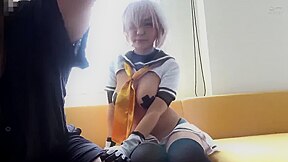 230422逆バニーなマシュのコスプレd1