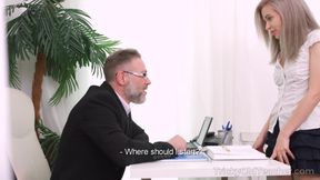 Sweetie Finds a Way to Pass a Hard Test and to Get Pleasure at Once