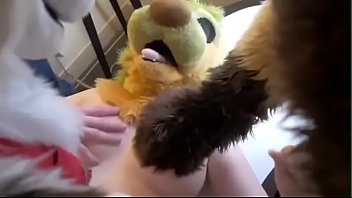 Slutty furry girl is ready to suck big dicks