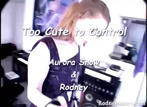 Vintage Aurora Snow Gaping Pussy