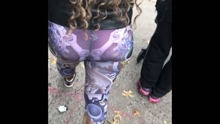 See Through Designer Leggings Pink Panties Xmas Shopping