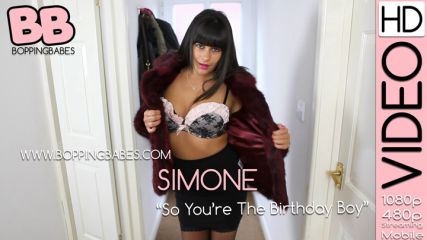 Simone "So Youre The Birthday Boy"