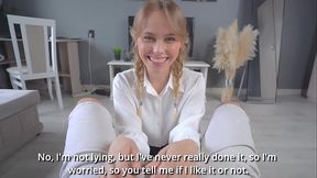 I'_m going to learn to suck cock on you after school so I can surprise my boyfriend afterward