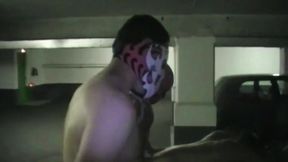 Bisexual aggression in a parking