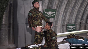 ”Cadet Giorgio Angelo got drilled & bred by Sergeant Faisul Bittar”