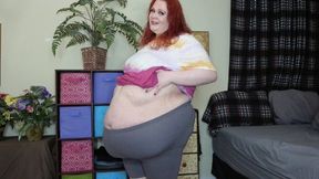 Fat Neighbor Stripped In Exchange For Baking Supplies & She Give You Jerk Off Instructions *WMV*