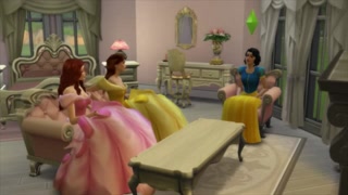 SEXY Disney Princesses make Each Other CUM