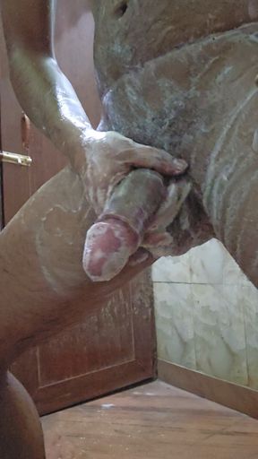 Kolkata Boy Bathing Video From My Bathroom Can You Rub My Hungry Dick? Comment Below.