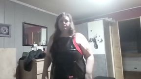 Black Lacquer Apron