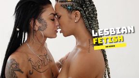 Mibby and Caroleta in hot lesbian action (HD VIDEO)
