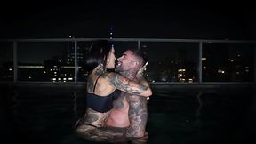 BRAZILIAN TATTOED SMALL PUSSY POOL