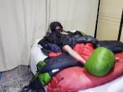 Cum Puffy Down Jacket Overfiled