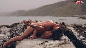 Adventurous German Couple Explores Passionate Moments on the Beach - MyDirtyHobby