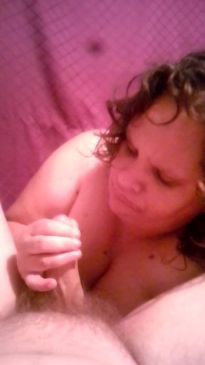 Dirty Feet Fat Whore, Sits on My Cock Them Blowjob and Gives Me Footjob