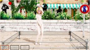 Kagamine Rin Nude Dancing - Too Cute MMD by kiidosan