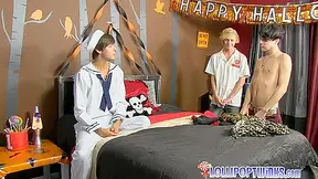 A Trio Of Stiff Twink Dick - Evan Stone, Kyler Moss And Jayson Steel