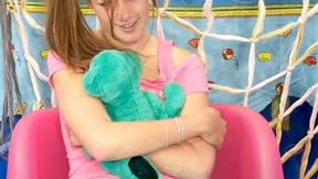 ”Redhead teen is hungry for a meat”