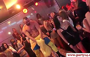 Euro amateurs dicksucking at a crazy party