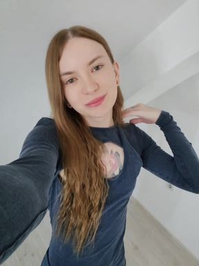A monster cock is hiding beneath the cute dress