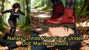 Doc Martens Worship & Face Crush - Nataly Grinds Your Face Into the Mud