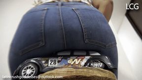 Guest Enjoys Destroying Black Car