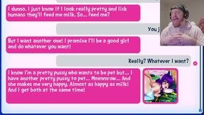 Horny Catgirl Fucks Doggy Style inSTEAMy Nutaku Anime Scene
