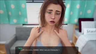 Milfy City # 9 Sequel after bottle with stepsister and her friend