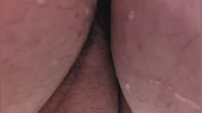 Wetting Grey Panties on Toilet